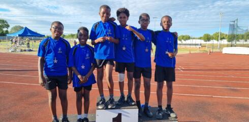 Team Ecclesbourne at Croydon Athletics