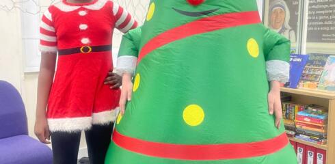 KS2 Christmas Variety show at EPS