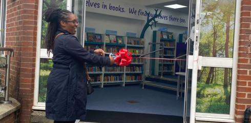 CYP Upper: Grand opening of Woodland Library