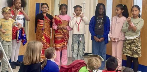 Year 4 learn about the significance of the festival of Deepavali