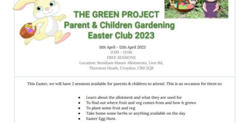 PAT-Free Easter Gardening Club