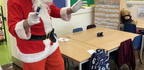 Look who came for a visit!