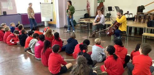 London Mozart Players visit Cypress Upper!