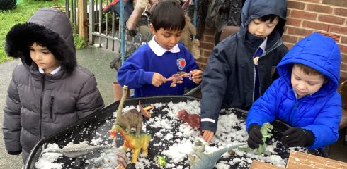 ATW Reception News – dinosaurs and slime!