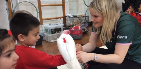 BINF- Pets visiting Gold class