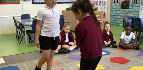Visit from an author and acting our our own Fairytales