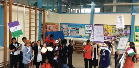Suffragettes steal the show at EPS!