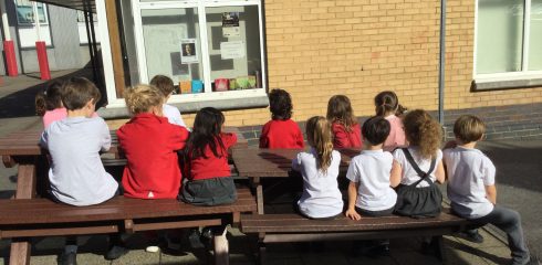 CYP LOWER:  Getting down to work with School Council
