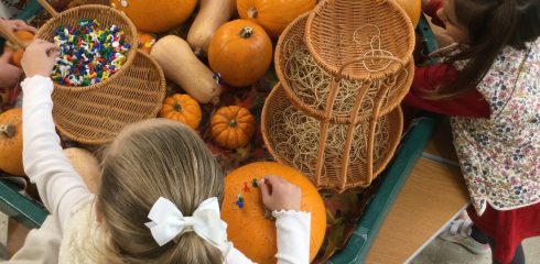 CYP LOWER: Pumpkins and dots in Little Cypress