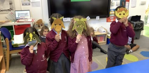 whinf Trip-Trap Tales: Billy Goats Gruff and Representing Numbers to 5