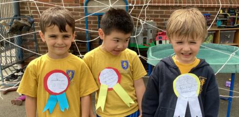 ATW Reception News – Patridges, butterflies and spiders