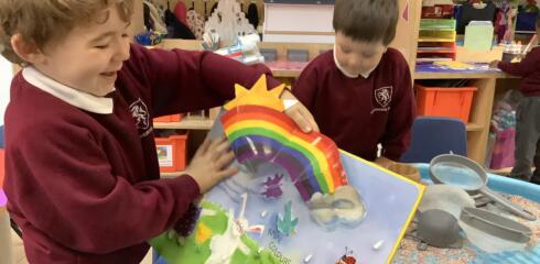 WHINF Rainbow colours and pearly white teeth!