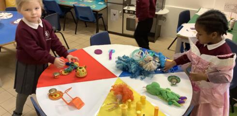 WHINF Mixing things up in nursery!