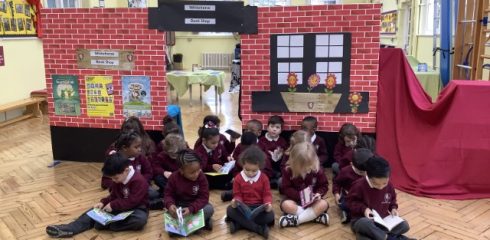 WHINF World book week in gold class!