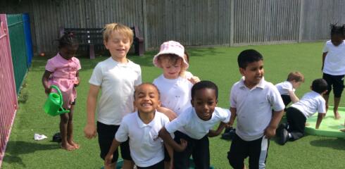 BINF – Yellow Class Having Fun In The Sun!