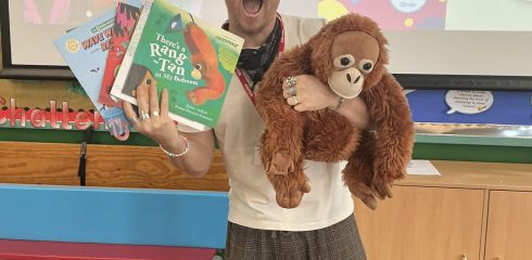 Author James Sellick visits Cypress!