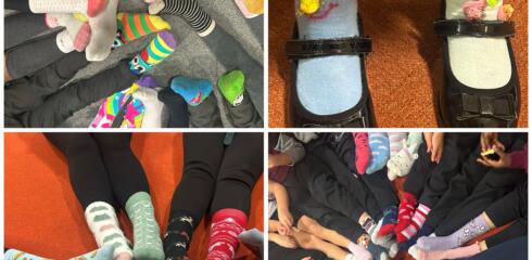 Friendship Week: Wear Odd Socks to School Day