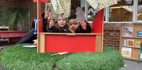 ATW Nursery News – 30th January  ‘I’ll Huff and I’ll Puff’