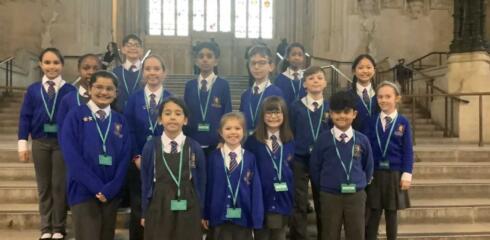 ATW School Council visit the Houses of Parliament.